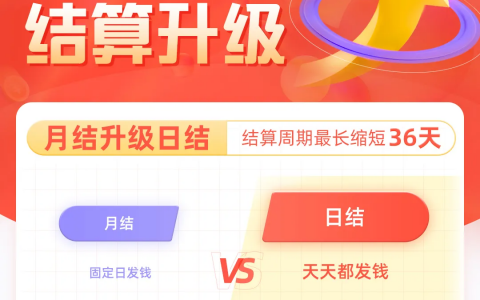 淘宝联盟结算日期升级为日结